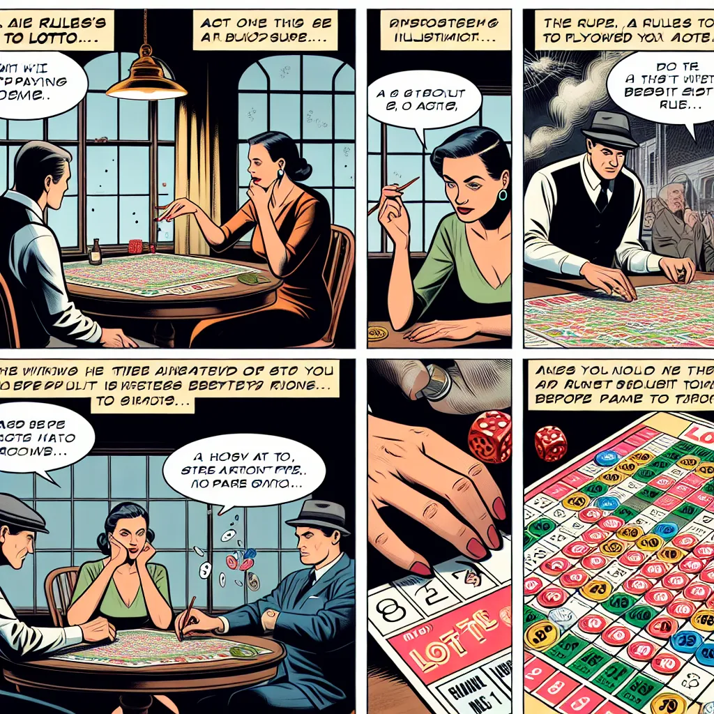 правила игры в лото