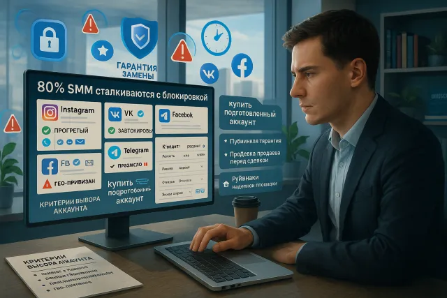 Как выбрать и безопасно купить анонимные аккаунты для работы в онлайн-магазине социальных сетей